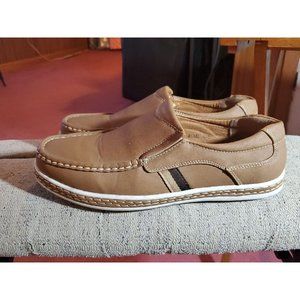 ALESSIO Fine Craftmenship Shoes Men's Leather Loafers Size 8.5